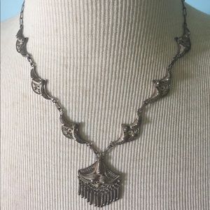 Vintage Yemeni Silver Necklace- Stunning